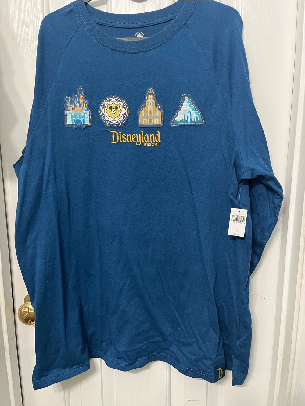 Women’s Disneyland Resort Long Sleeve Tee with Park Icons